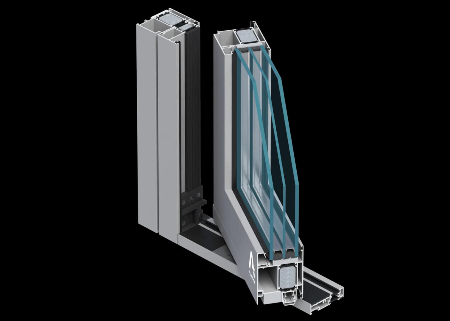 Aluprof MB-86N Pivot Door